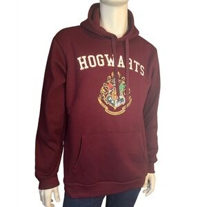 Harry Potter Hogworts Fleece Sweatshirt Hoodie Kangaroo Pouch Pocket UNISEX